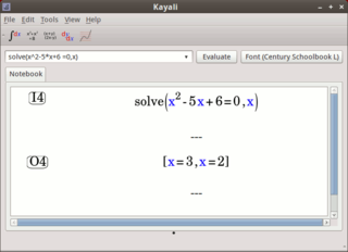 A Qt-based Computer Algebra System