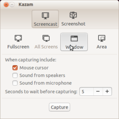 screencast and screenshot application created with design in mind