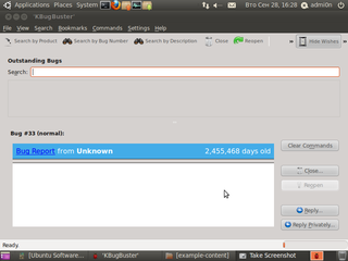 Bugzilla client for KDE 4