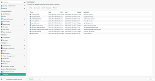 KDE control center module for Systemd