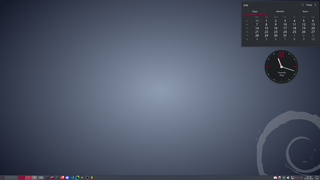 KDE Plasma Desktop and standard set of applications