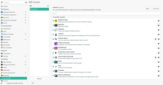 connect smartphones to your KDE Plasma desktop