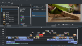 non-linear video editor