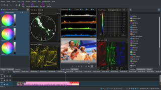 non-linear video editor