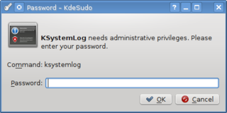 sudo frontend for KDE