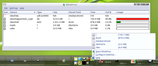 disk information utility