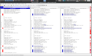 compares and merges 2 or 3 files or directories