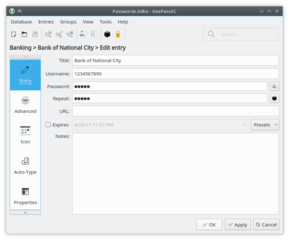 Cross Platform Password Manager (transitional package)