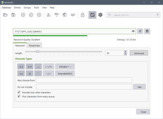 Cross Platform Password Manager (transitional package)