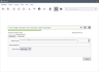 Cross Platform Password Manager (transitional package)