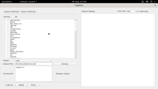 Utilities for graphically analyzing function tracing in the kernel