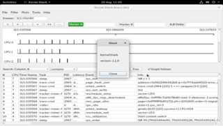 Utilities for graphically analyzing function tracing in the kernel