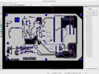 KiCad Gerbview production file viewer