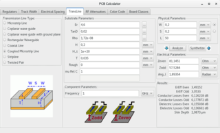 KiCad PCB Calculator helper