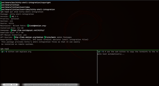 fast, featureful, GPU based terminal emulator (shell integration files)