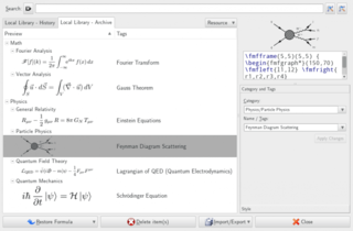 GUI to easily get an image from a LaTeX formula or equation