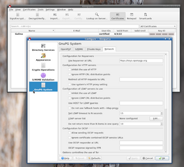 Certificate Manager and Unified Crypto GUI