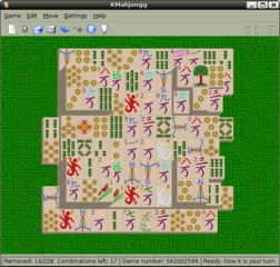 mahjongg solitaire game