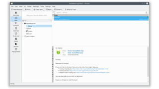 full featured graphical email client