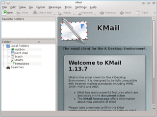 full featured graphical email client