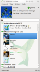 MSN messenger for KDE