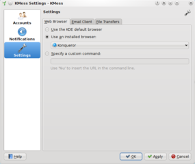 MSN messenger for KDE
