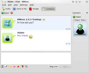 MSN messenger for KDE