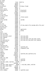 tools for managing Linux kernel modules