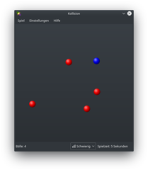 Ball kollision game