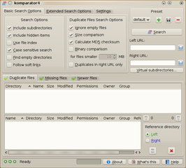 directories comparator for KDE