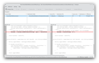 file difference viewer