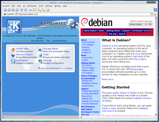 advanced file manager, web browser and document viewer