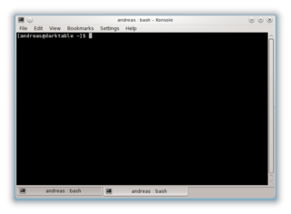 X terminal emulator