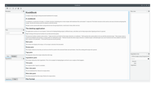 simple recipe manager taking structured markdown for recipes