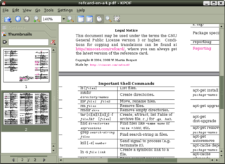 PDF viewer for KDE