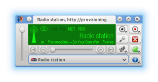 comfortable radio application for KDE