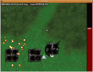 Classic shoot 'em up scroller game