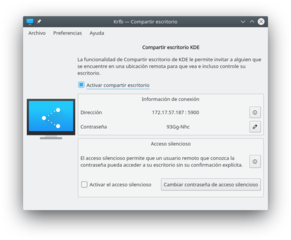 Screenshot principal de la aplicación
