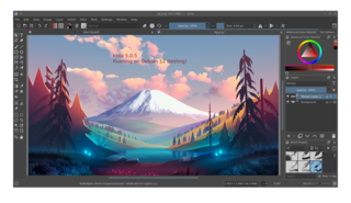 pixel-based image manipulation program