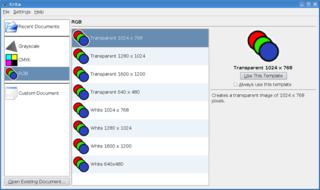 pixel-based image manipulation program