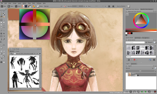 pixel-based image manipulation program