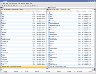 twin-panel (commander-style) file manager
