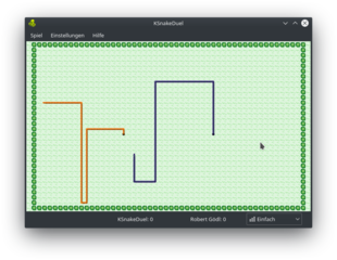 Snake race game