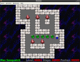 Sokoban game for KDE