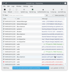 system log viewer
