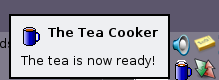 utility for making a fine cup of tea