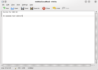simple text editor