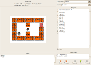 Laby using Python