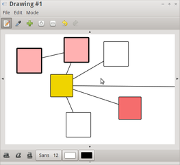 lightweight mind-mapping tool