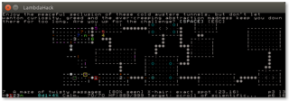 Resuming a saved game.
